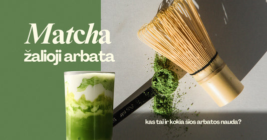 MATCHA žalioji arbata
