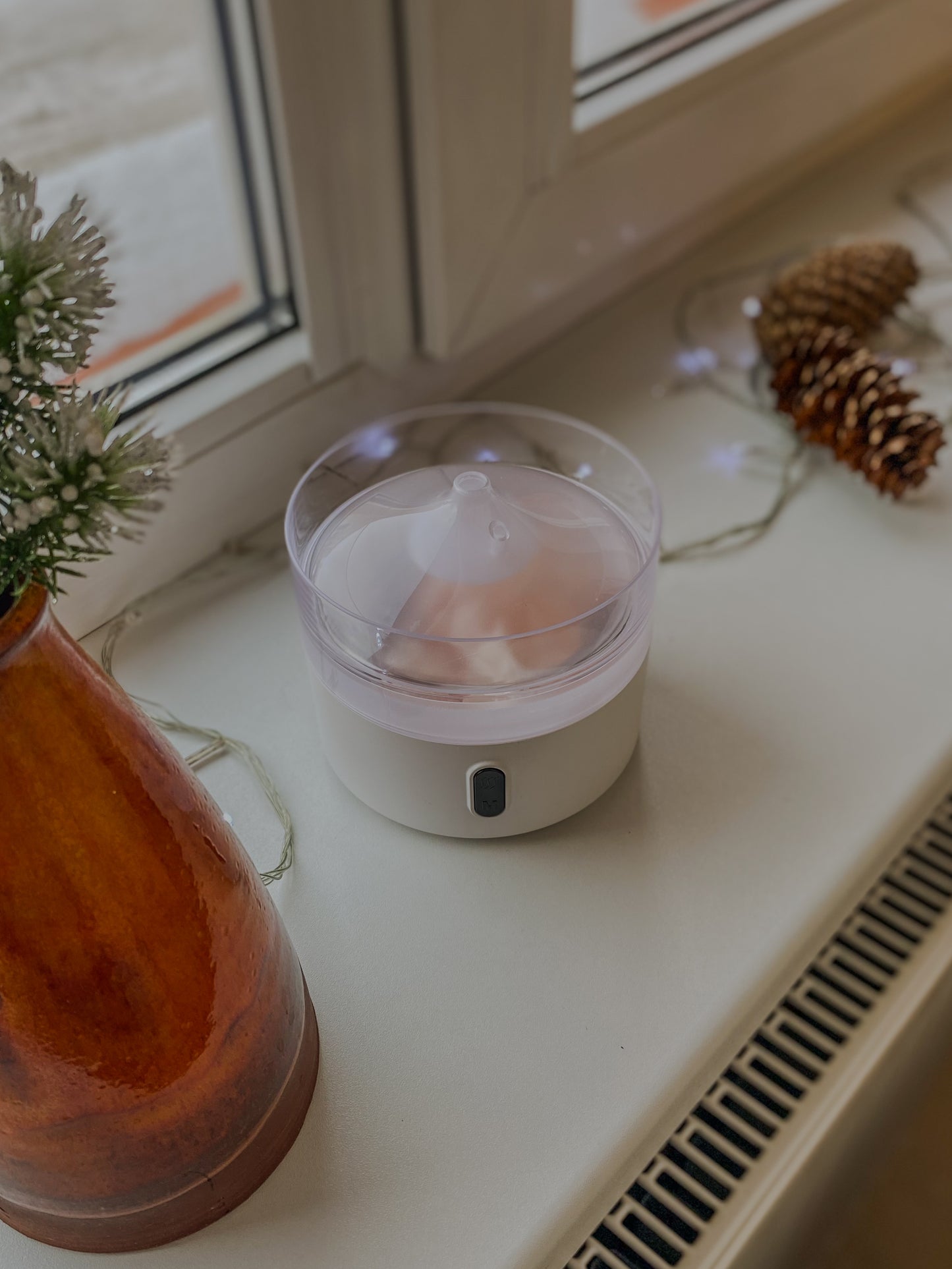 Aromatinis difuzorius su himalajų druska “Nakties šviesa”