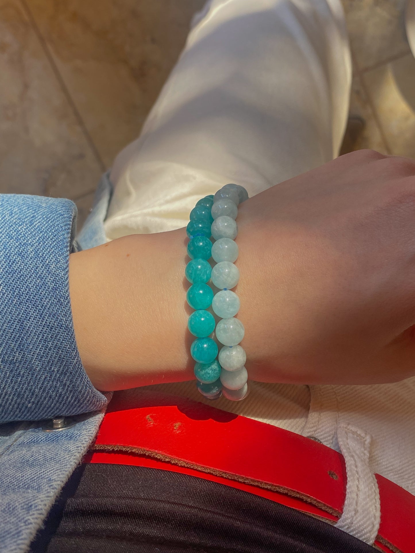 Peru amazonito apyrankė