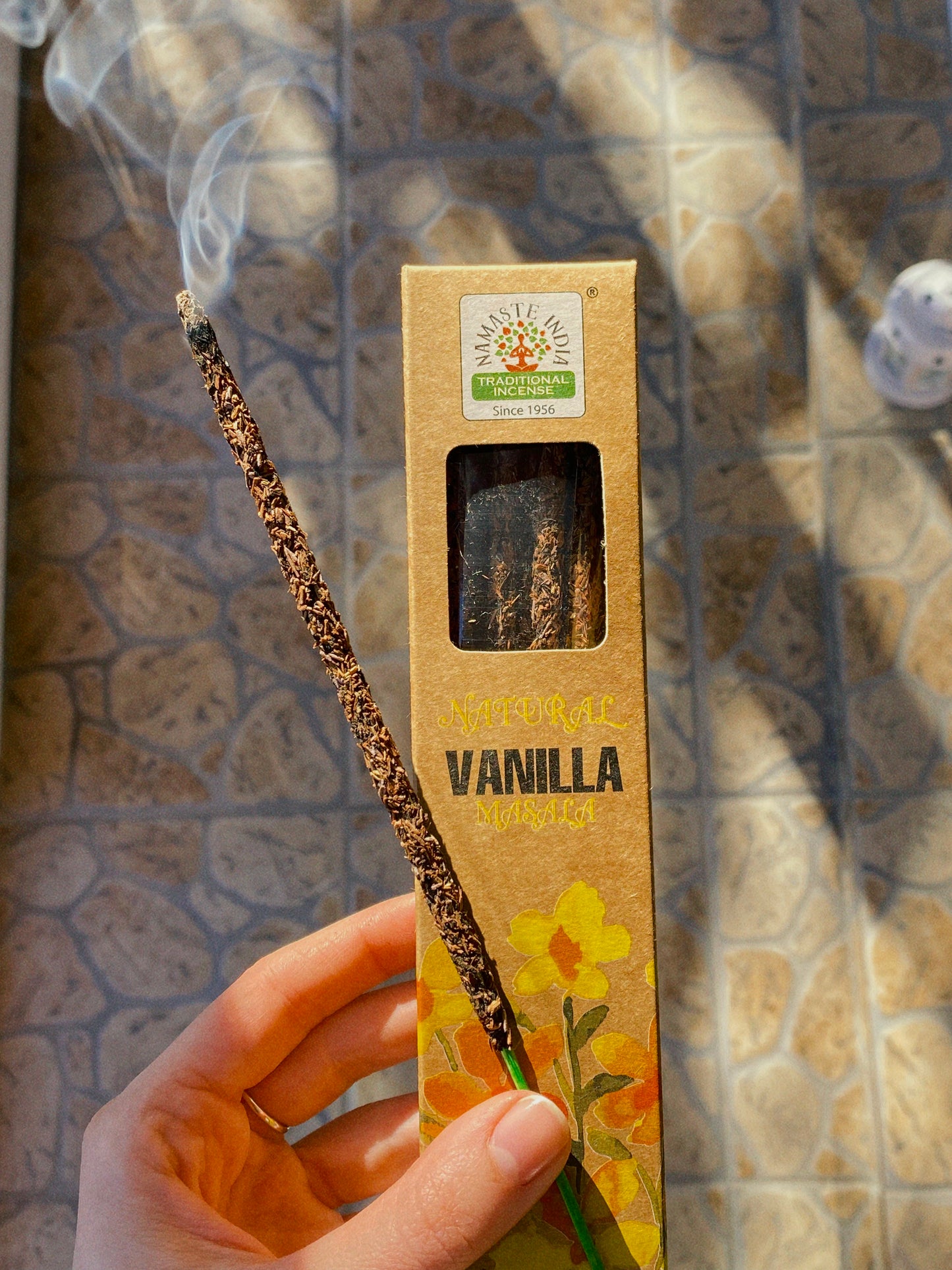 Botaniniai masala smilkalai - vanilės kvapo