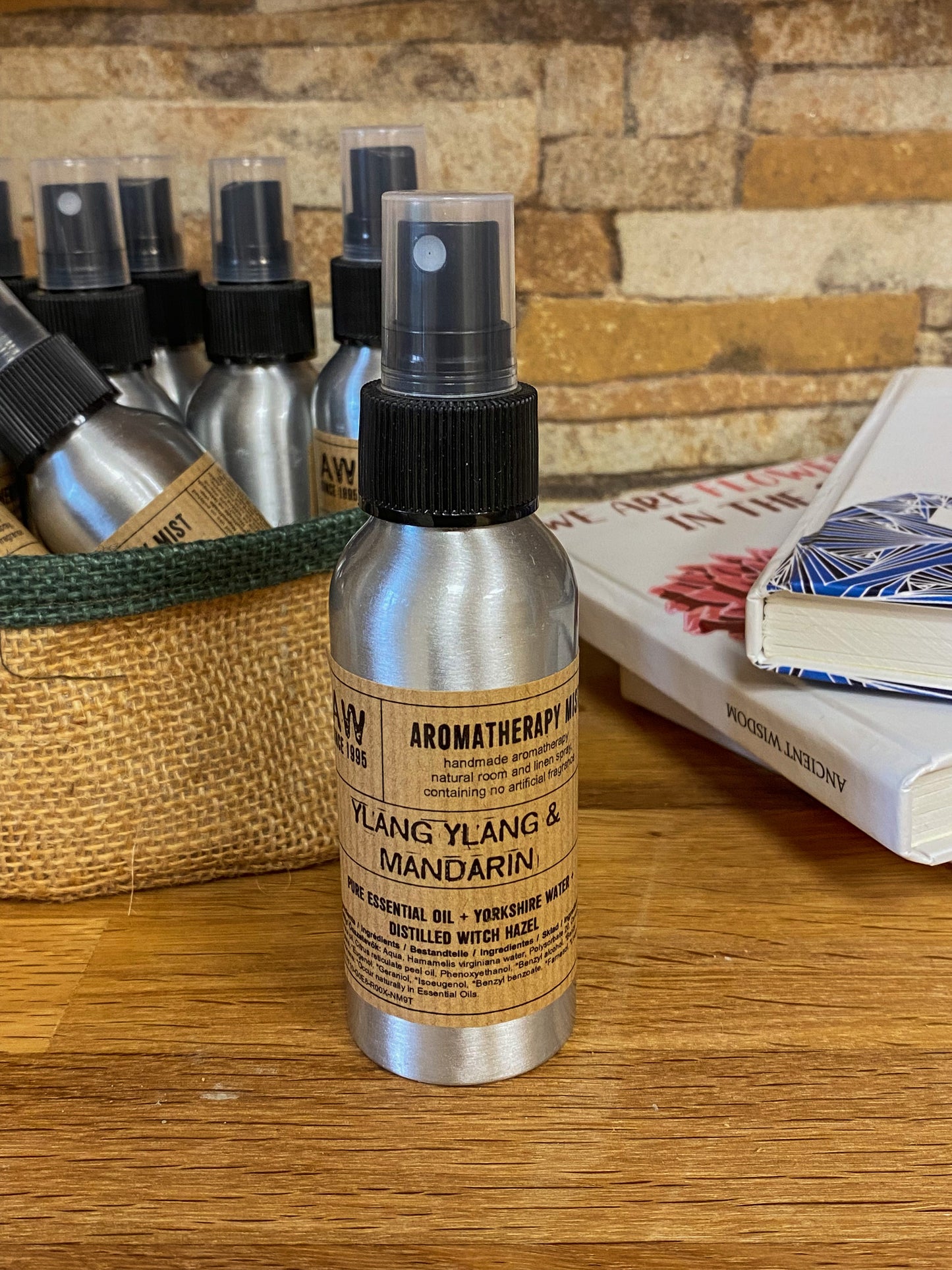 Eterinių aliejų dulksna - ylang ylang ir mandarino kvapo