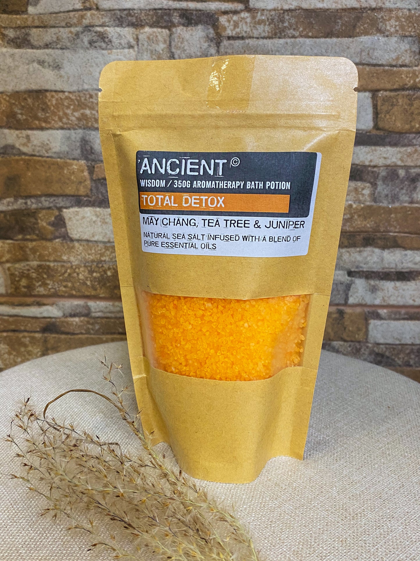 Aromaterapinės vonios druskos "Total detox"