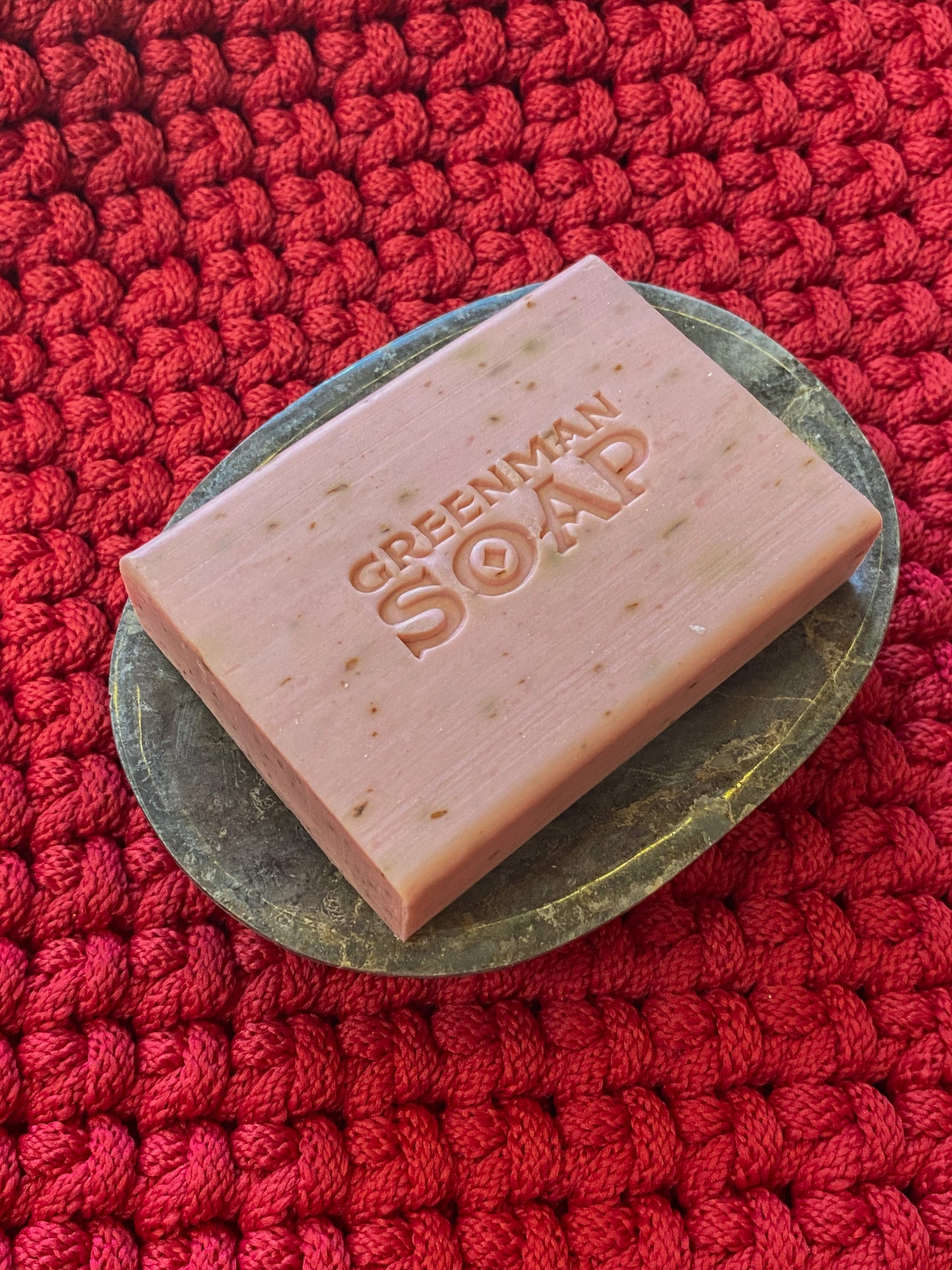 Ovali marmurinė muilinė