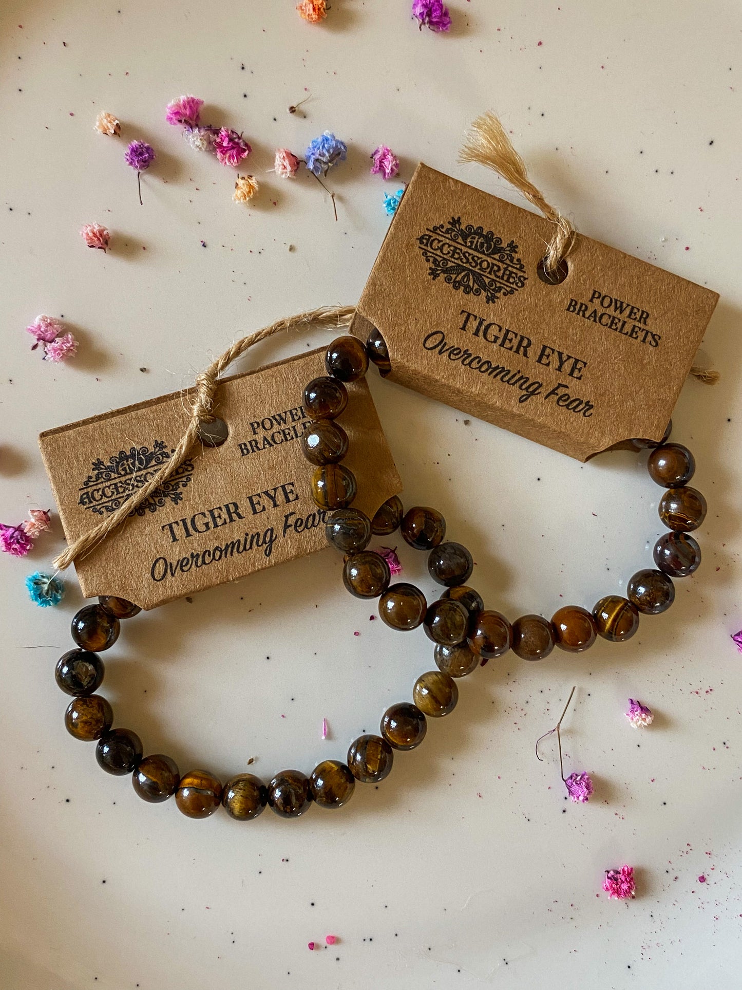 Tigro akies apyrankė "Nugalėti baimes"