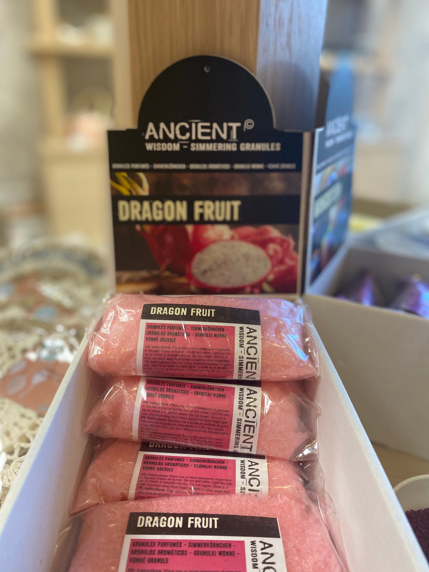 Drakono vaisiaus aromaterapinės granulės "Tropikų rojus"