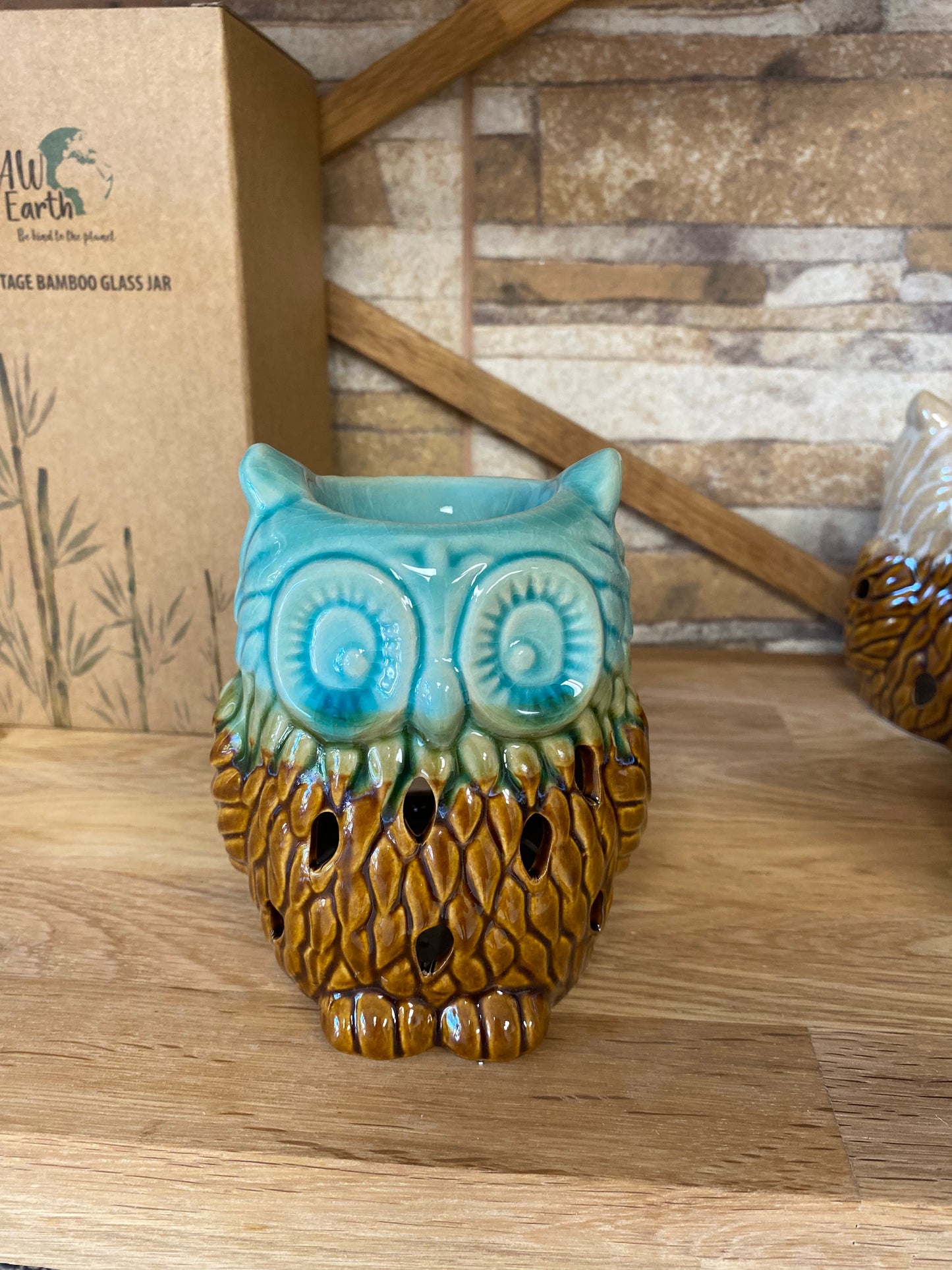 "Kaimiško" stiliaus degiklis - Pelėda