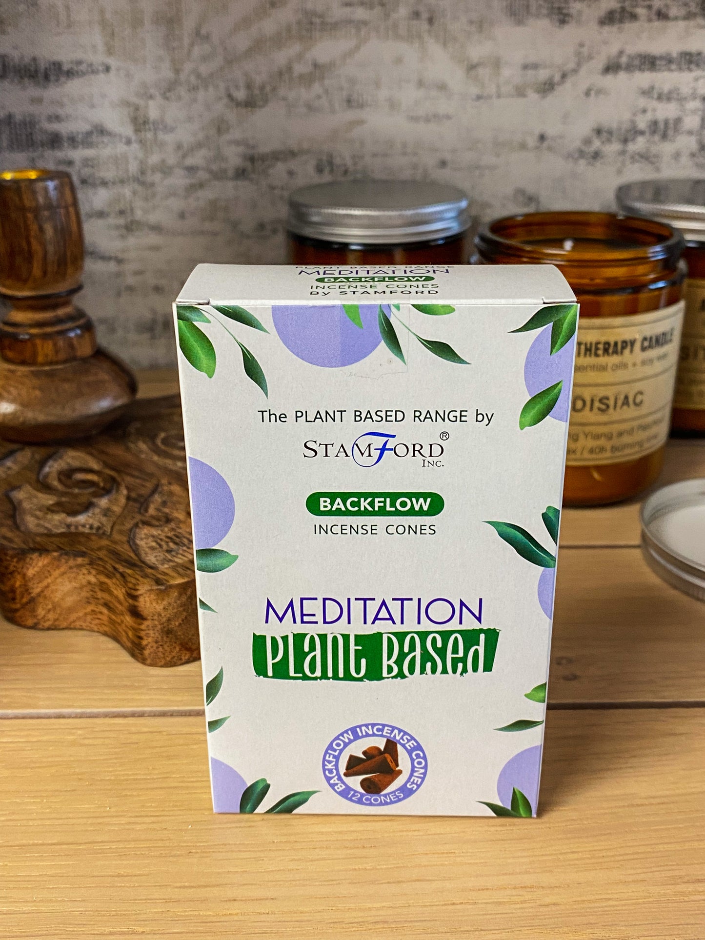 Atgalinio srauto kūginiai smilkalai meditacijai