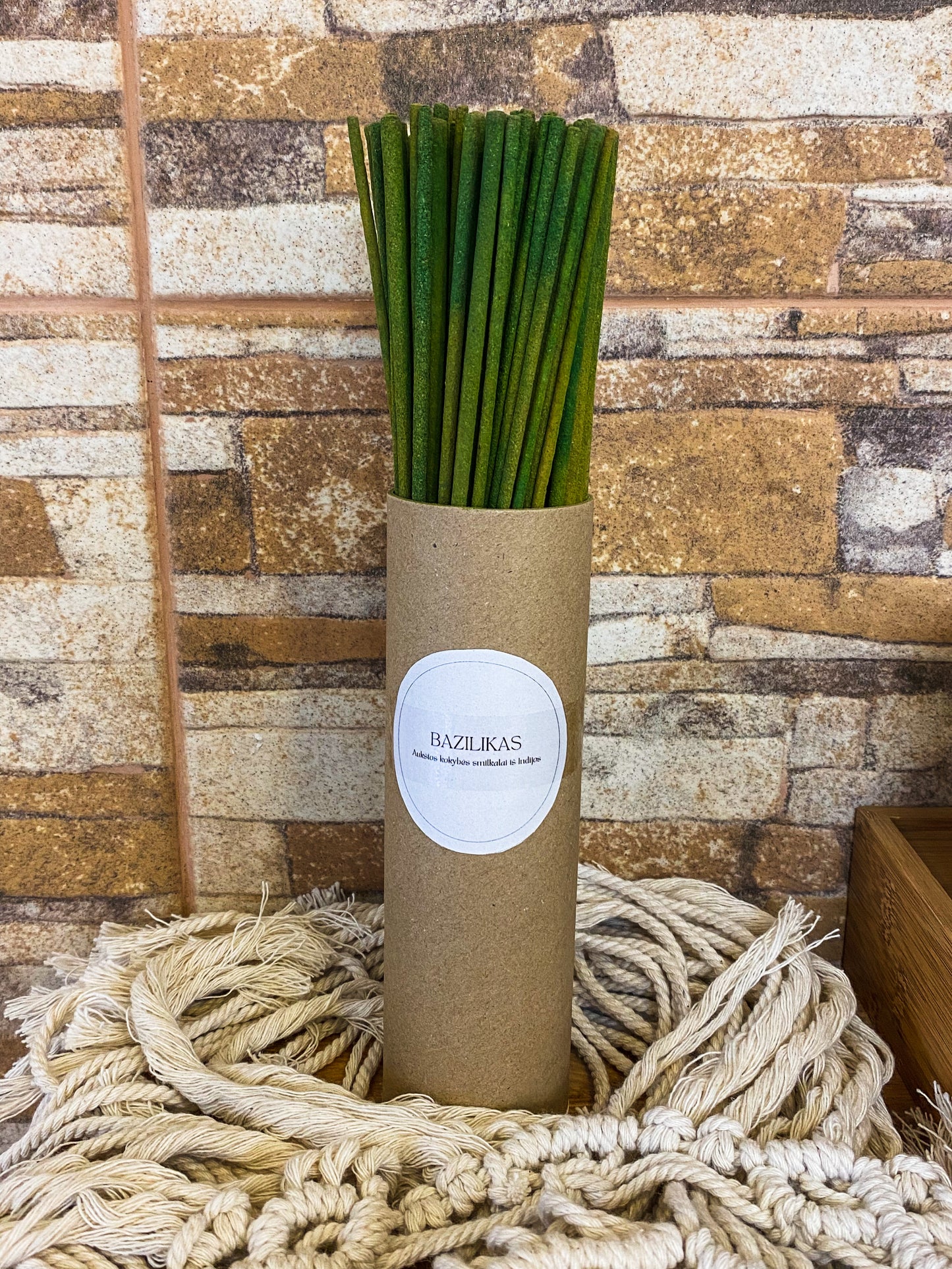 Tulsi baziliko smilkalai