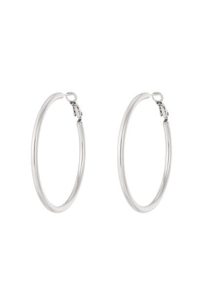 "Hoop" auskarai (didelės rinkelės)