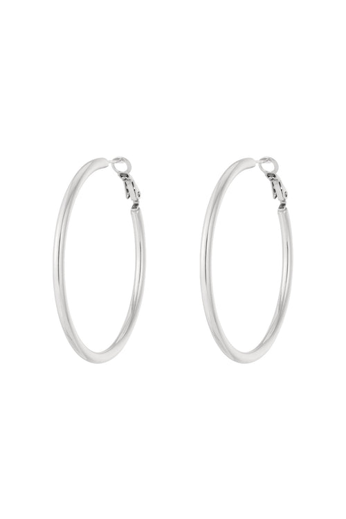 "Hoop" auskarai (didelės rinkelės)