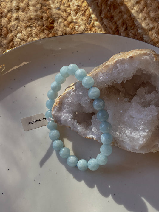 Akvamarino apyrankė