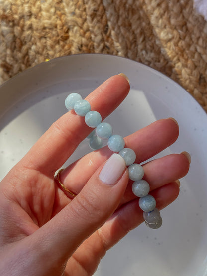 Akvamarino apyrankė