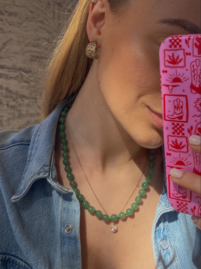 Grandinėlė puošta avantiūrino kristalais