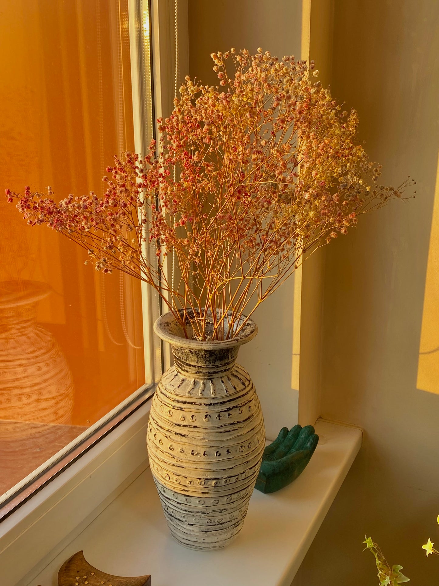 Molinė deco kreminė vaza