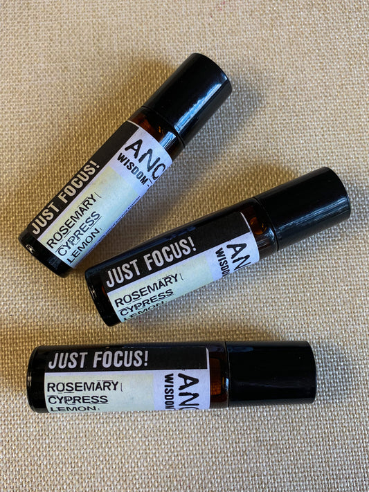 Rutuliniai aromaterapiniai mišiniai "Just Focus!"