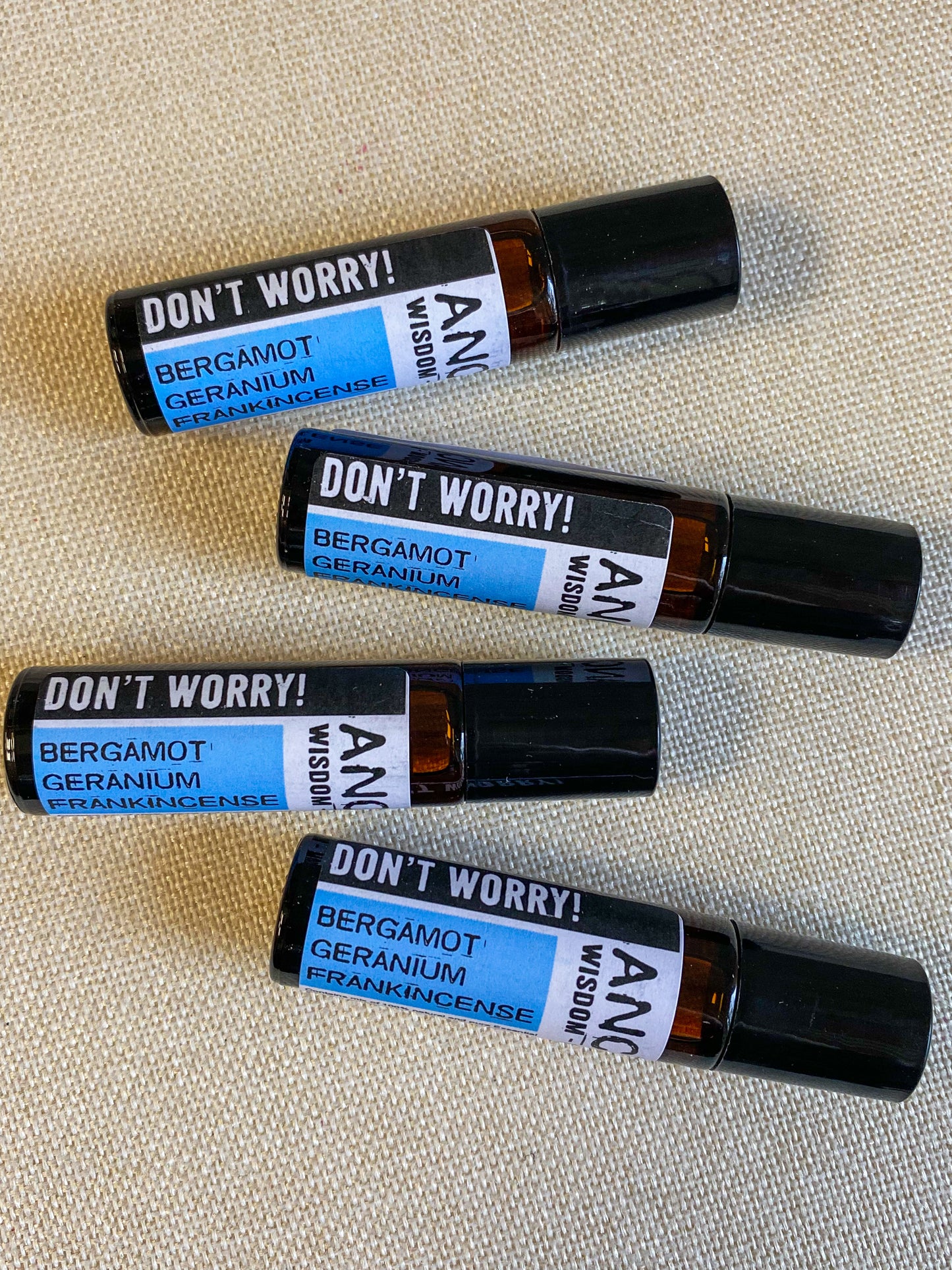 Rutuliniai aromaterapiniai mišiniai "Don't worry!"