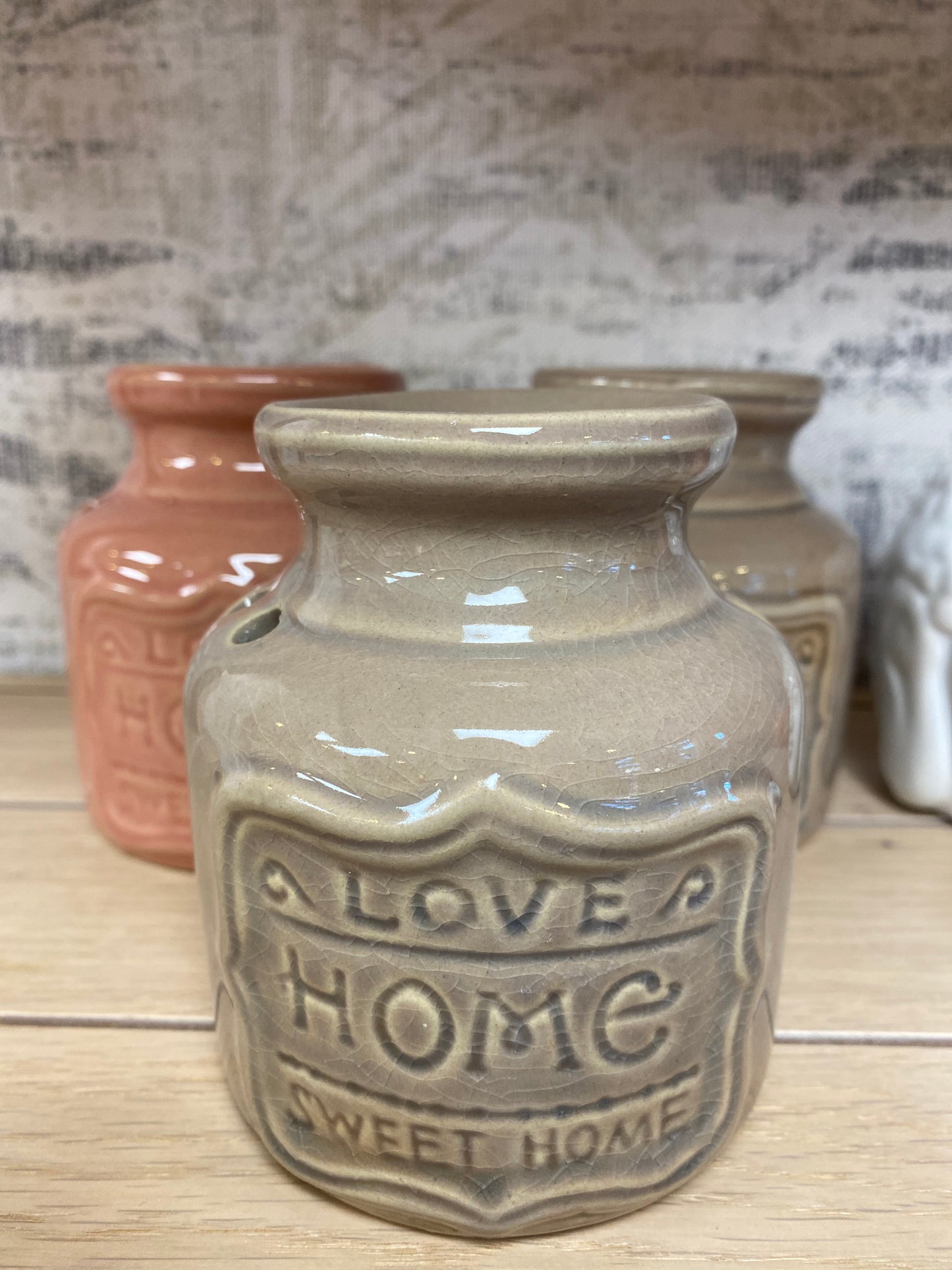 Pilkas aliejaus degiklis "Love home sweet home"